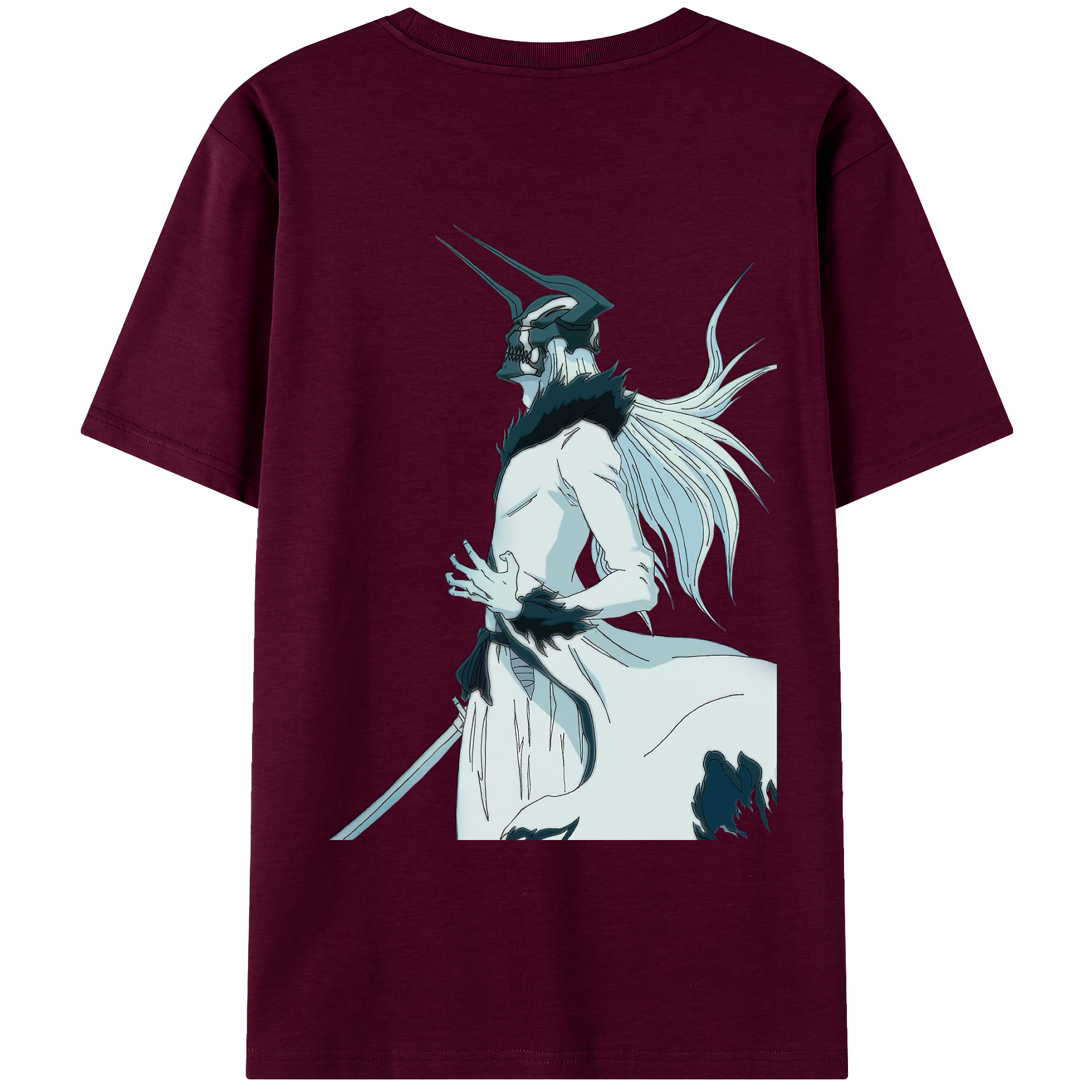 （画像用） ブリーチ 黒崎一護（くろさき いちご）BLEACH Kurosaki Ichigo レディース半袖Tシャツ(バックプリント)